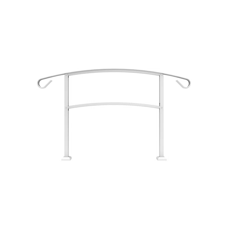Barrette Outdoor Living Handirail 4-Step Aluminum Rail Kit