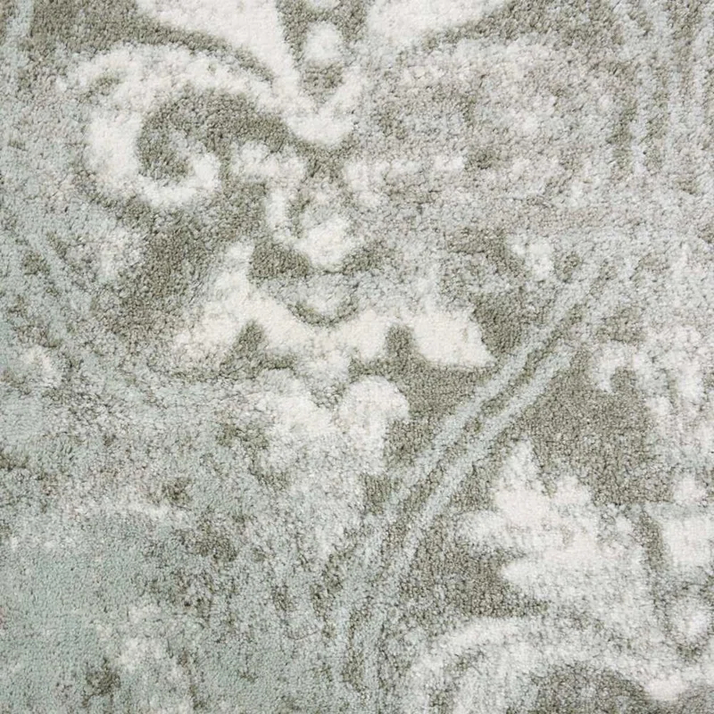Ophelia & Co. Mccay Abtract Neutral Gray Area Rug