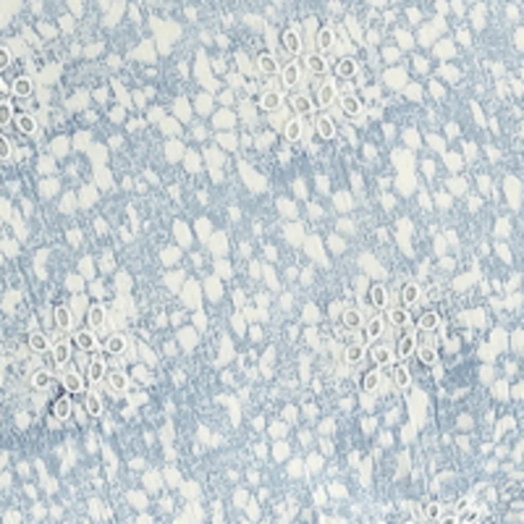 Peri Home Peri Home Ikat Eyelet Comforter Set Blue