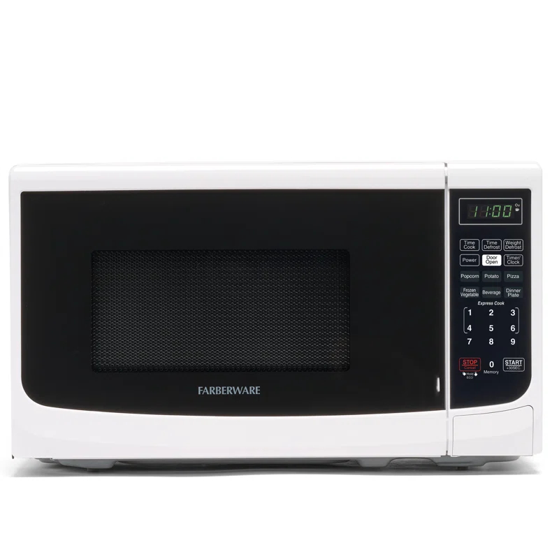 Farberware Farberware Countertop Microwave .7 Cu. Ft. 700-Watt Compact Microwave Oven FMO07ABTWHA