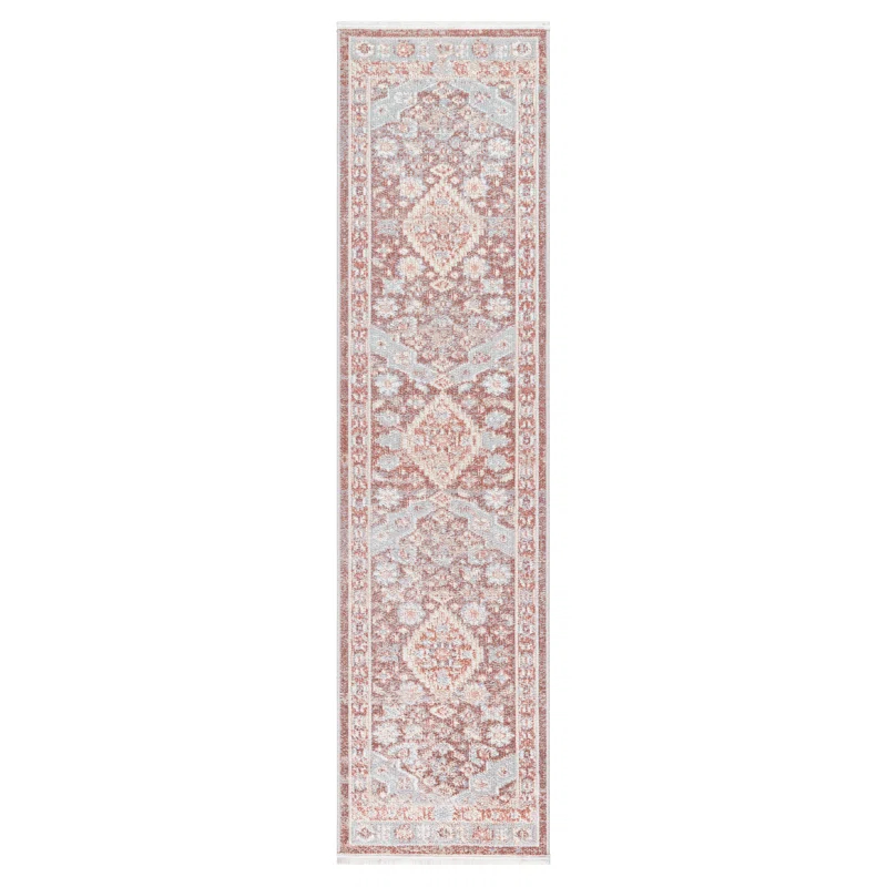 Town & Country Living Town & Country Everyday Rein Everwash Non-Slip Backing Washable Area Rug Brown/Grey