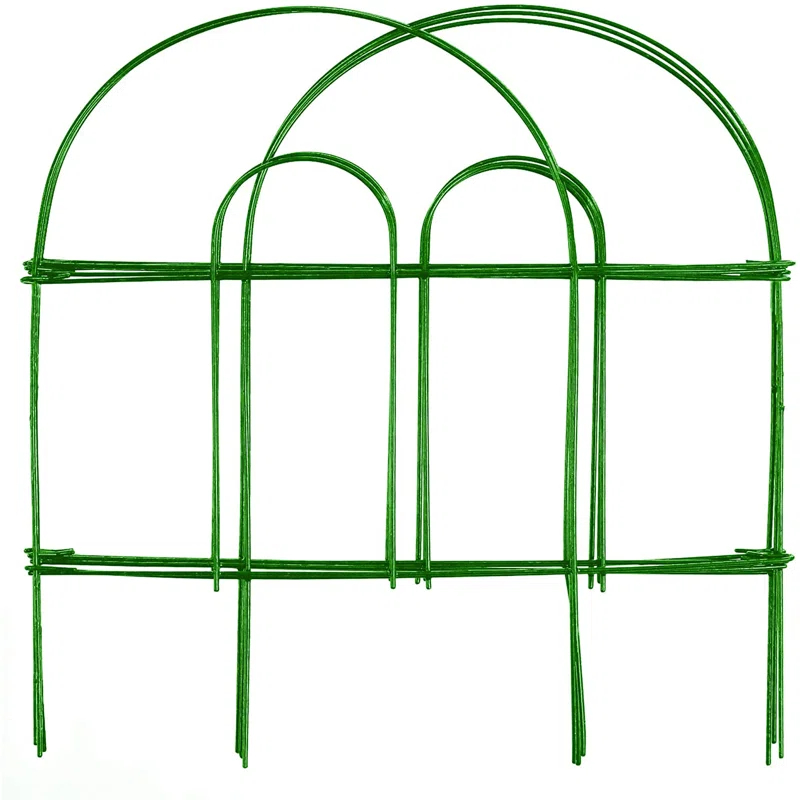 Garden Zone 18'' H x 96'' W Metal Border Fencing