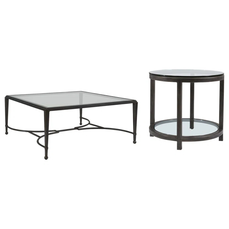 Metal Designs Per Se Round End Table