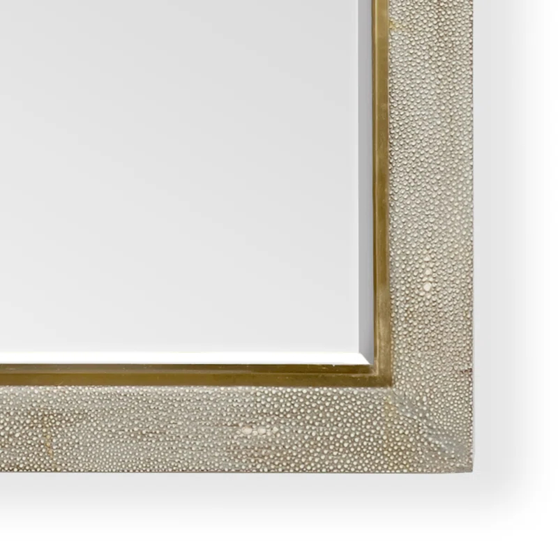 Kensington Wood Flat Wall Mirror