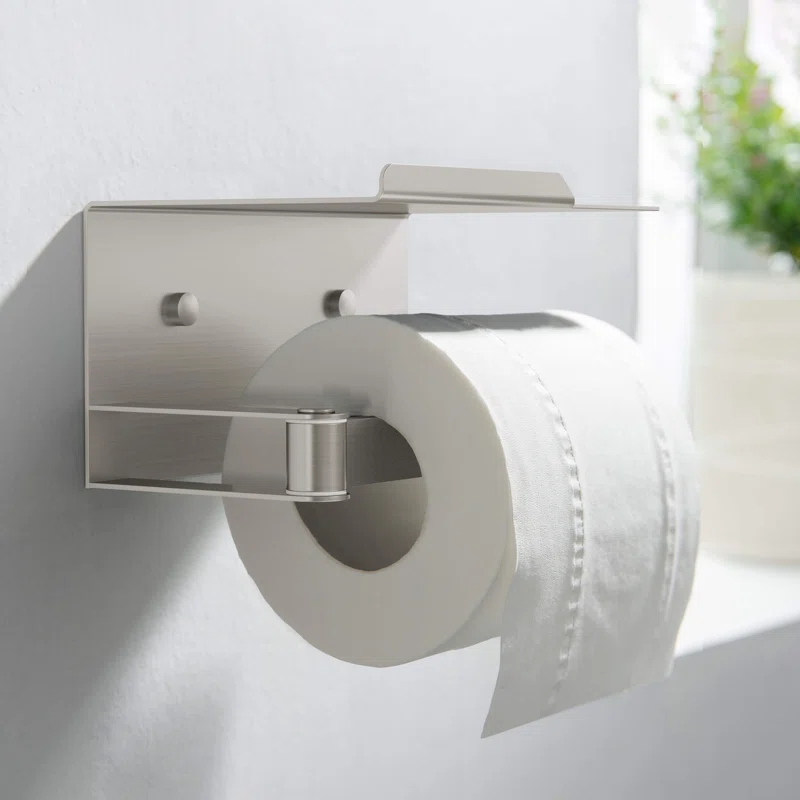 KIBI KBA1209BN Deco Wall Mounted Toilet Paper Holder
