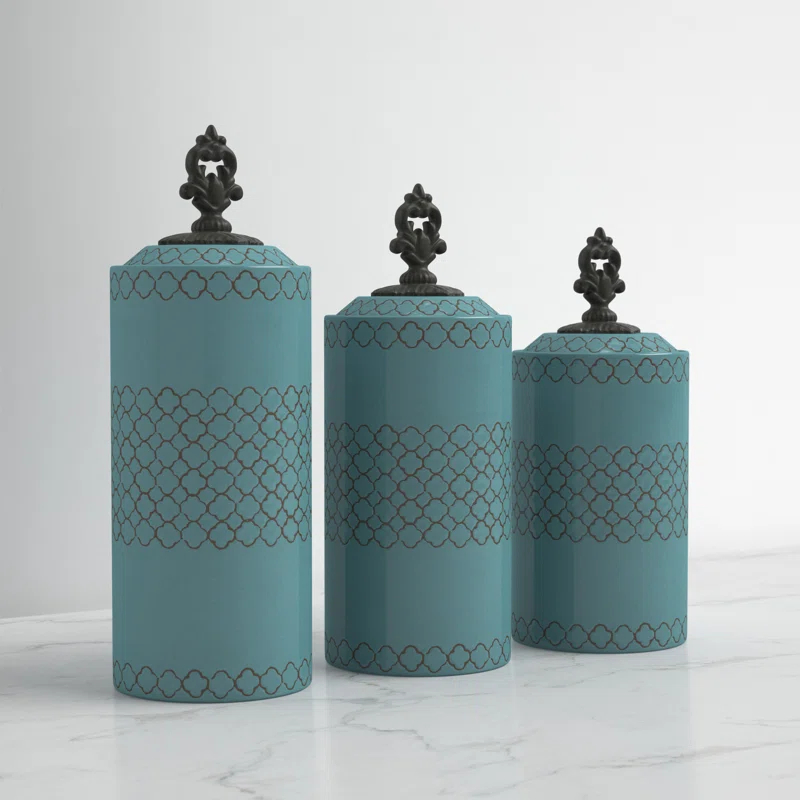 Kelly Clarkson Home Ceramic / Porcelain Canister - Set of 3
