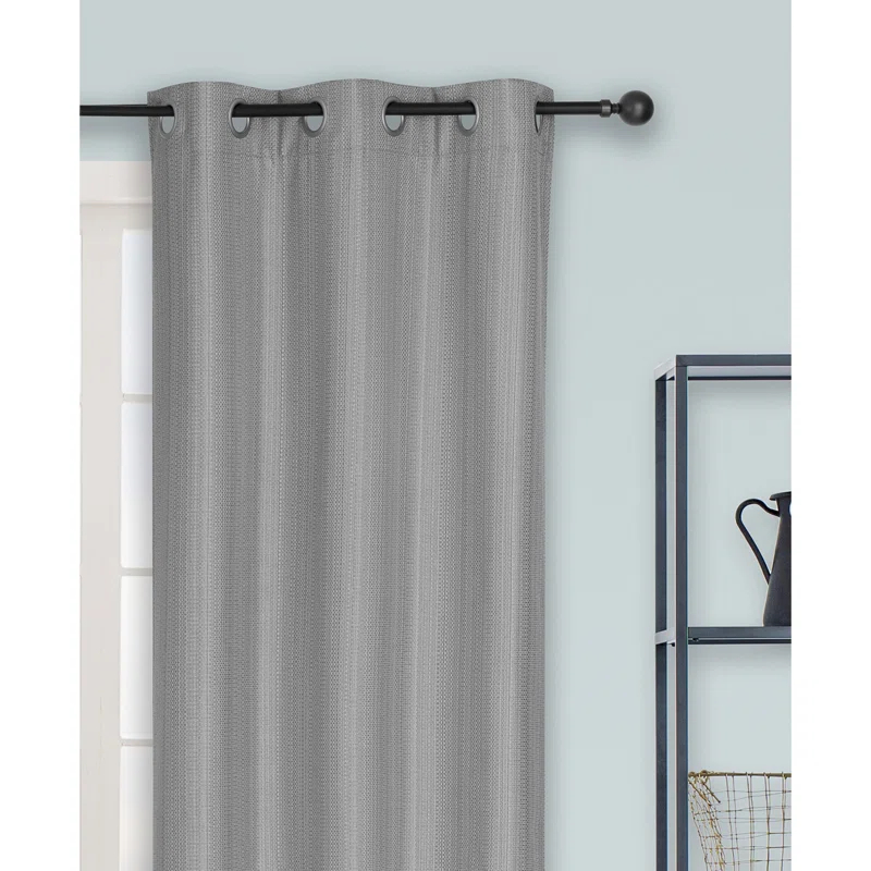 Safdie & Co. Inc. Polyester Room Darkening Curtain Pair (Set of 2)