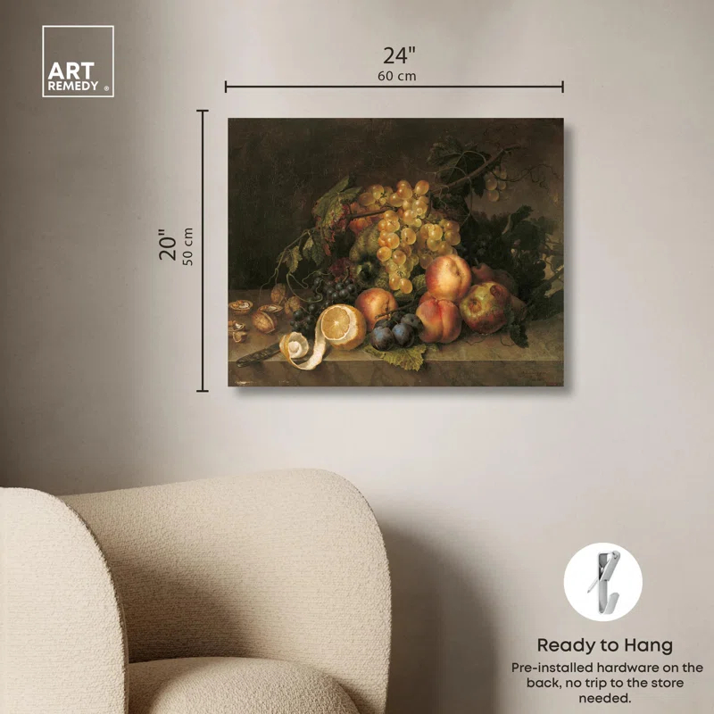 Art Remedy Still Life Canvas Vintage Kitchen Wall Art by Art Remedy