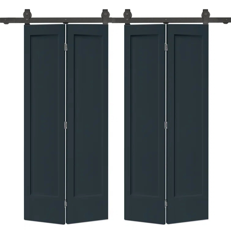 Calhome 72'' x 80'' Hollow Paneled Painted