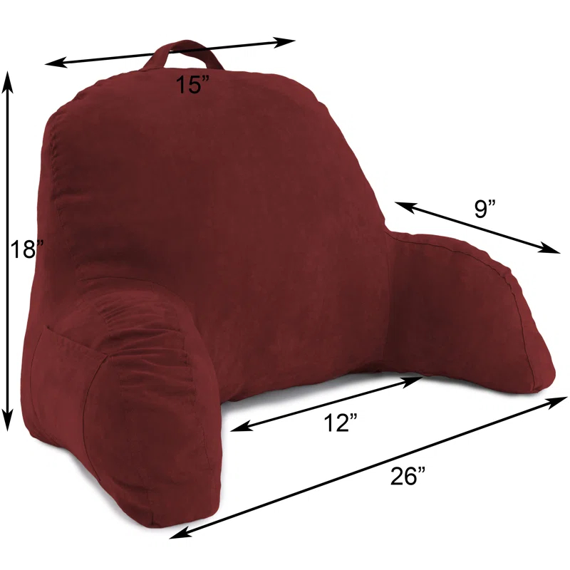 Microsuede Throw Pillow