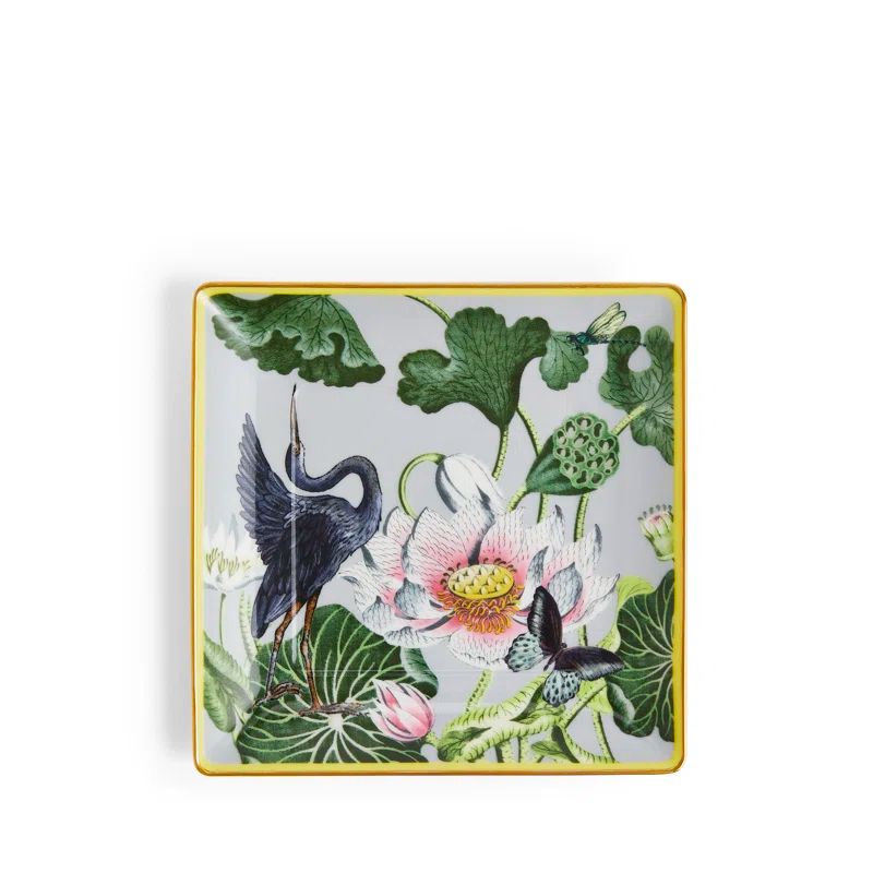 Wonderlust Waterlily Square Tray