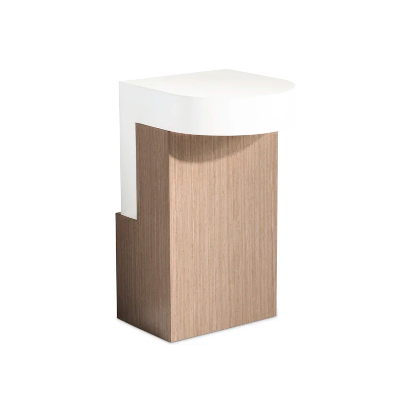 Modulum Solid Wood Top End Table