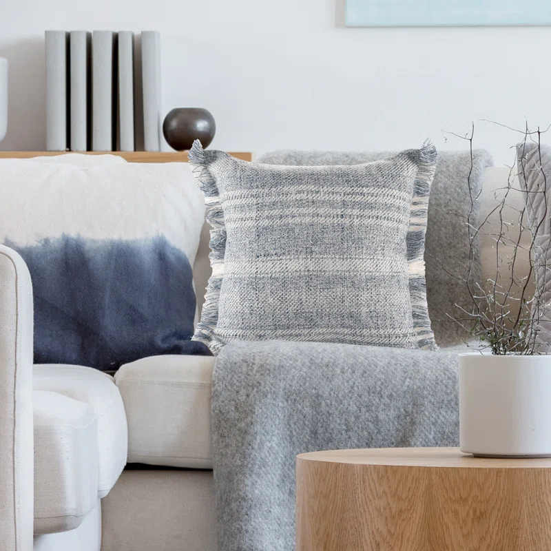 Rajani Home Fringed Throw Pillow