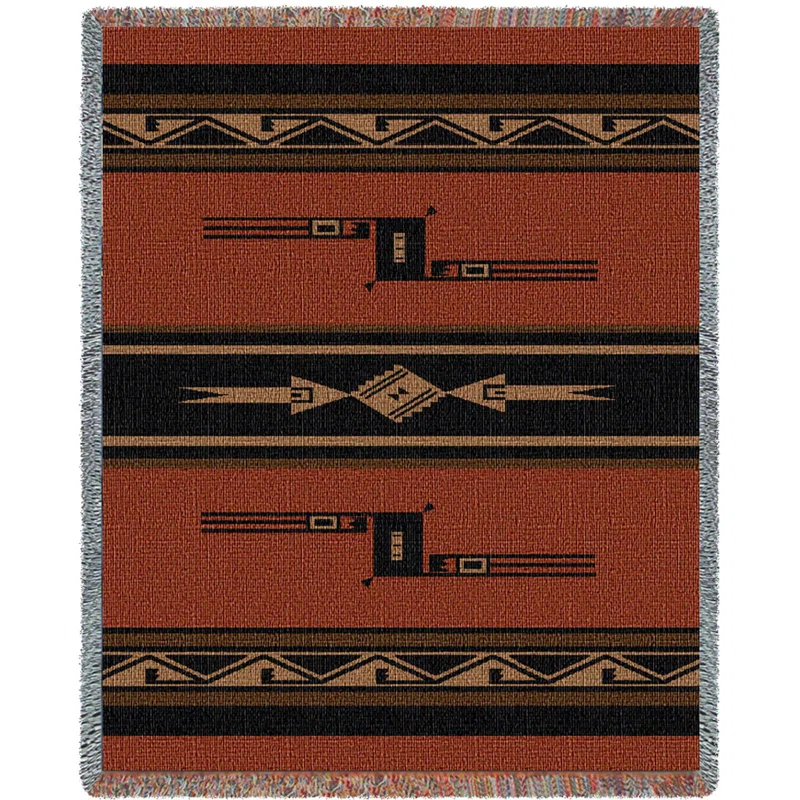 Mesquite Hand Woven Throw Blanket