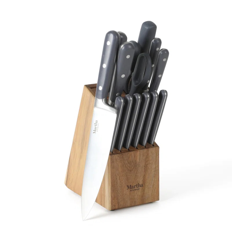 Martha Stewart 14 Piece Knife Block Set