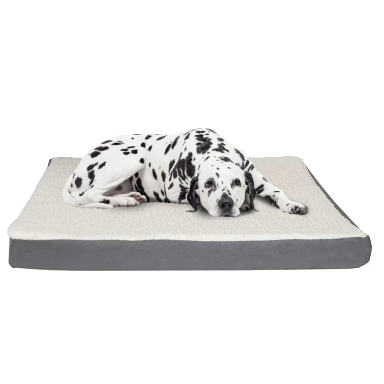 Petmaker PETMAKER Orthopedic Dog Bed - Memory Foam Crate Mat with Machine Washable Cover