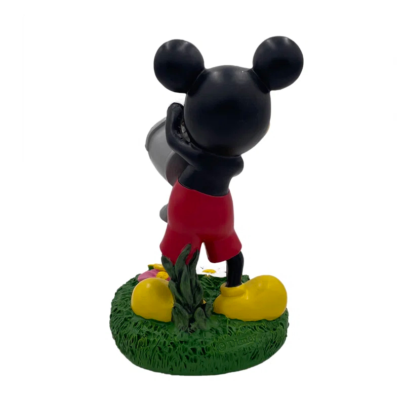Back Yard Glory Disney Mickey Mouse with Watering Can Garden Statue