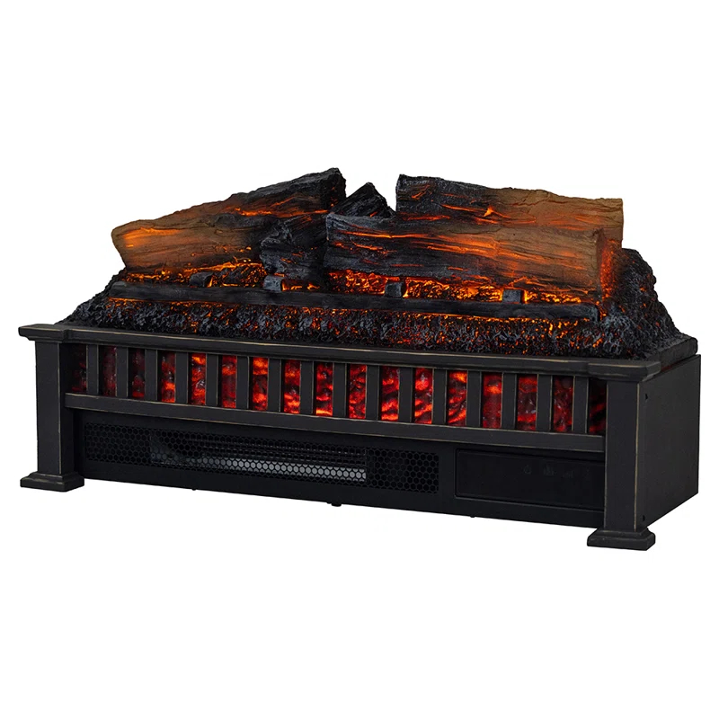 Country Living Country Living Infrared Electric Log Set Heater - Faux Logs Insert with Flickering Flames