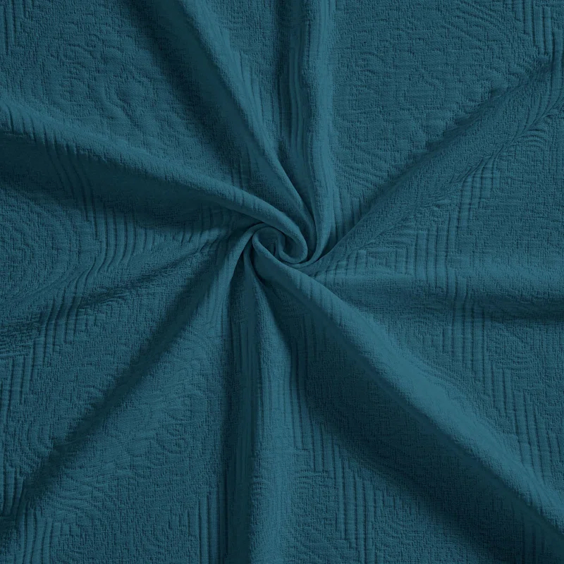 Superior Superior Florin Matelasse Jacquard Scrolling Medallion Cotton Bedspread Set With Pillow Shams