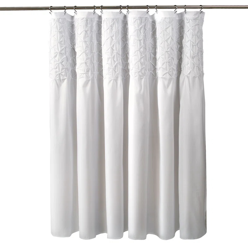 Lush Decor Bayview Cotton Shower Curtain