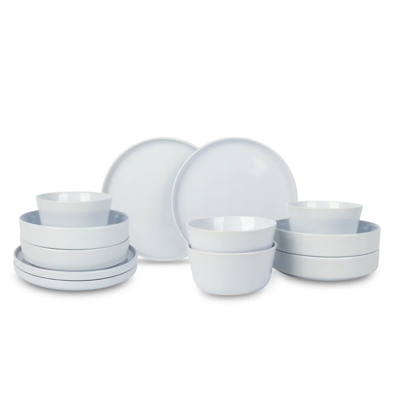 Celina 12-Piece Dinnerware Set Stoneware