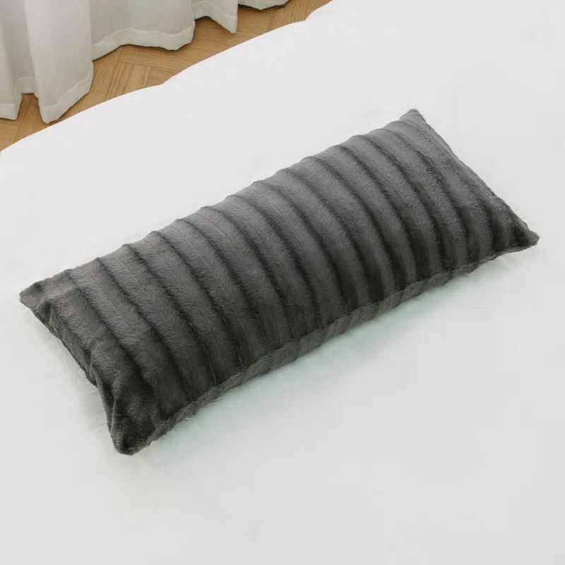 Faux Fur Throw Pillow