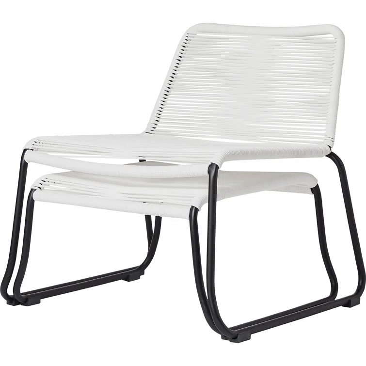 Huron Patio Chair with Ottoman