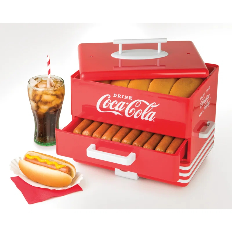 Nostalgia Nostalgia 24 Hot Dog Steamer