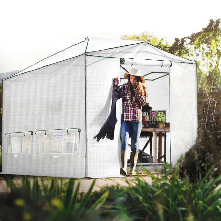 EAGLE PEAK Pop Up Greenhouse 8' W x 12' D Greenhouse