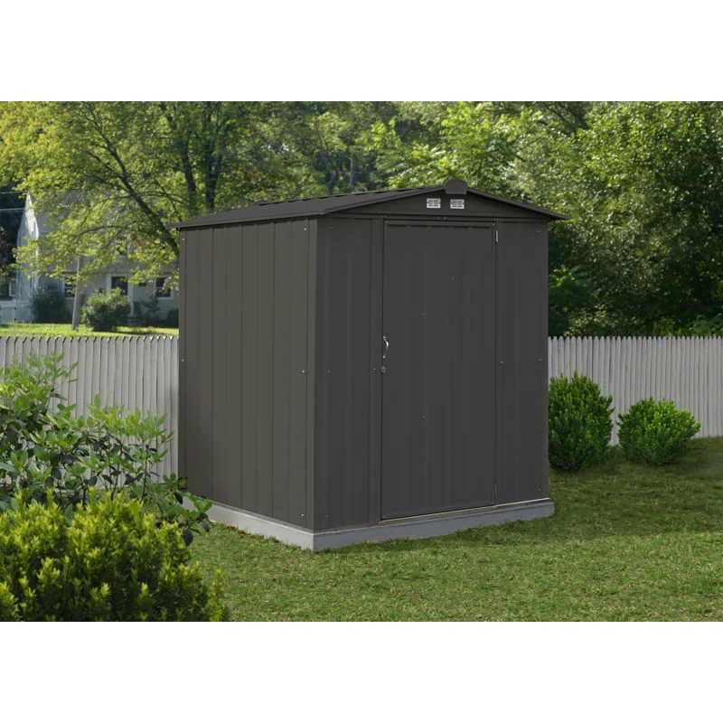 EZEE Shed 6 ft. W x 5 ft. D Metal Storage Shed