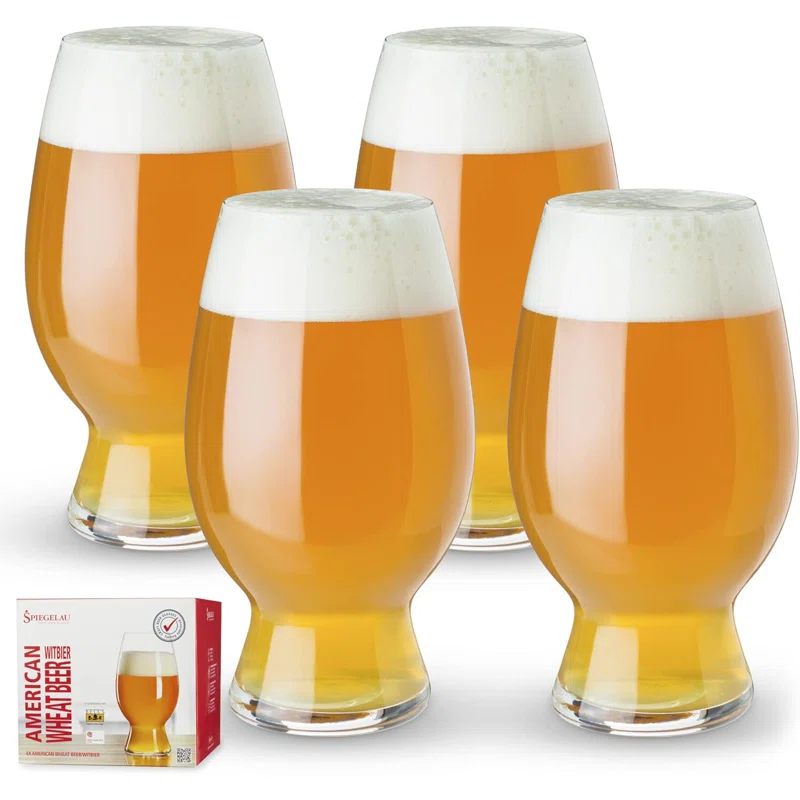 Spiegelau 26.5oz. Crystal Craft Beer Glass Set (Set of 4)