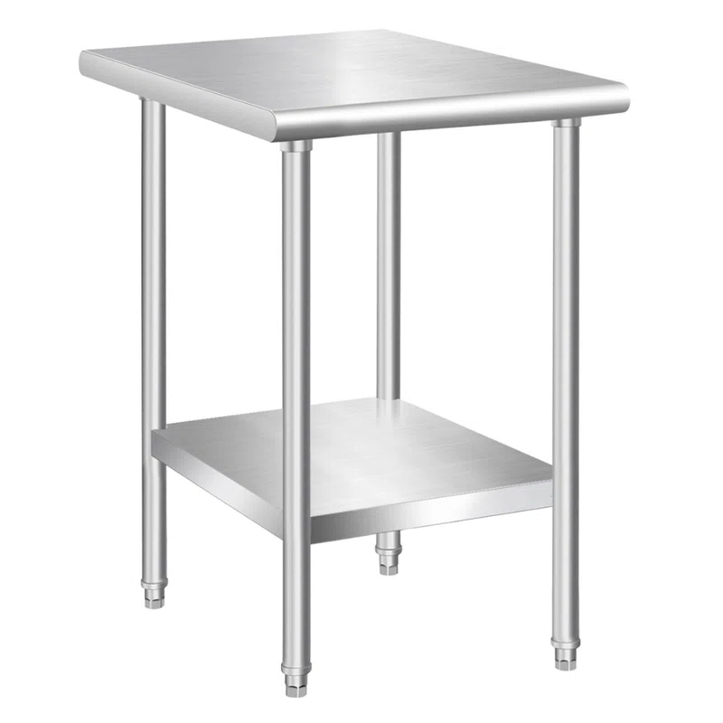 GRIDMANN NSF Stainless Steel Commercial Prep Table By GRIDMANN