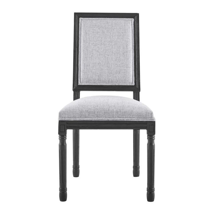Modway Modway Court French Vintage Upholstered Fabric Dining Side Chair