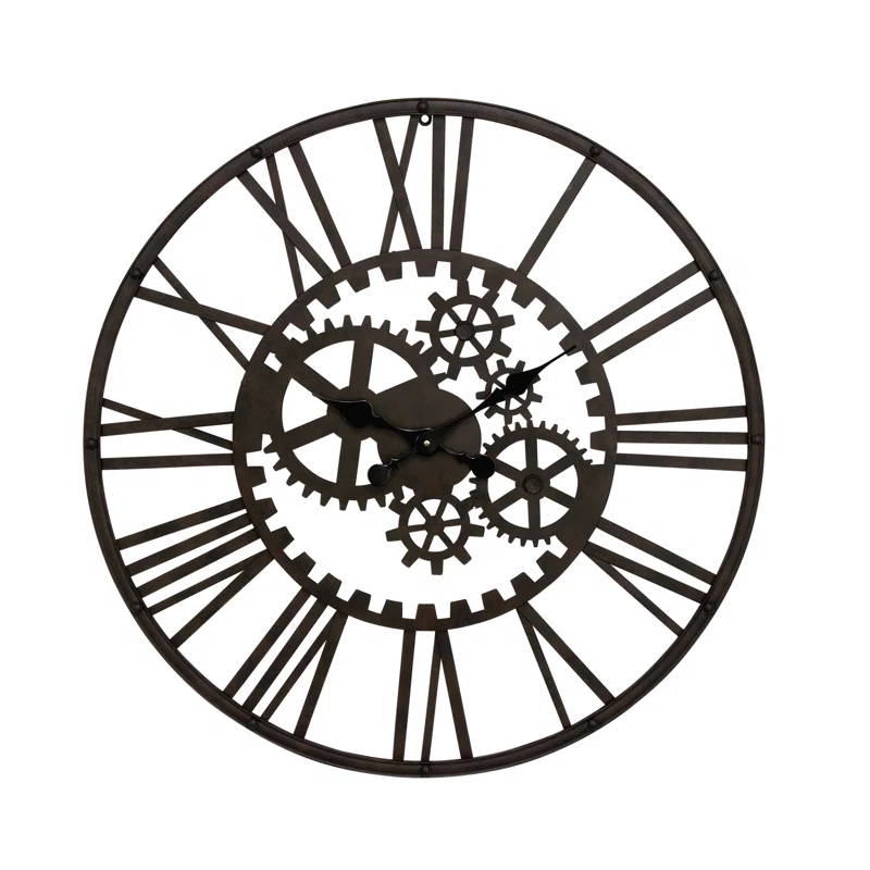 CosmoLiving by Cosmopolitan Oversized 32" Wall Clock