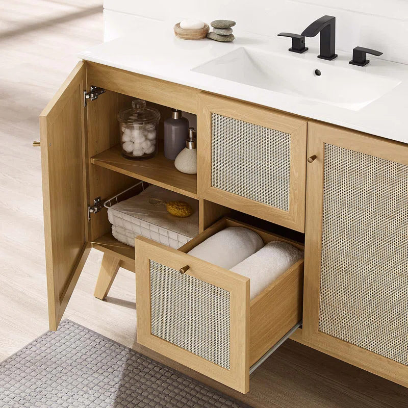 Modway Modway Soma 47'' Double Bathroom Vanity Base Only