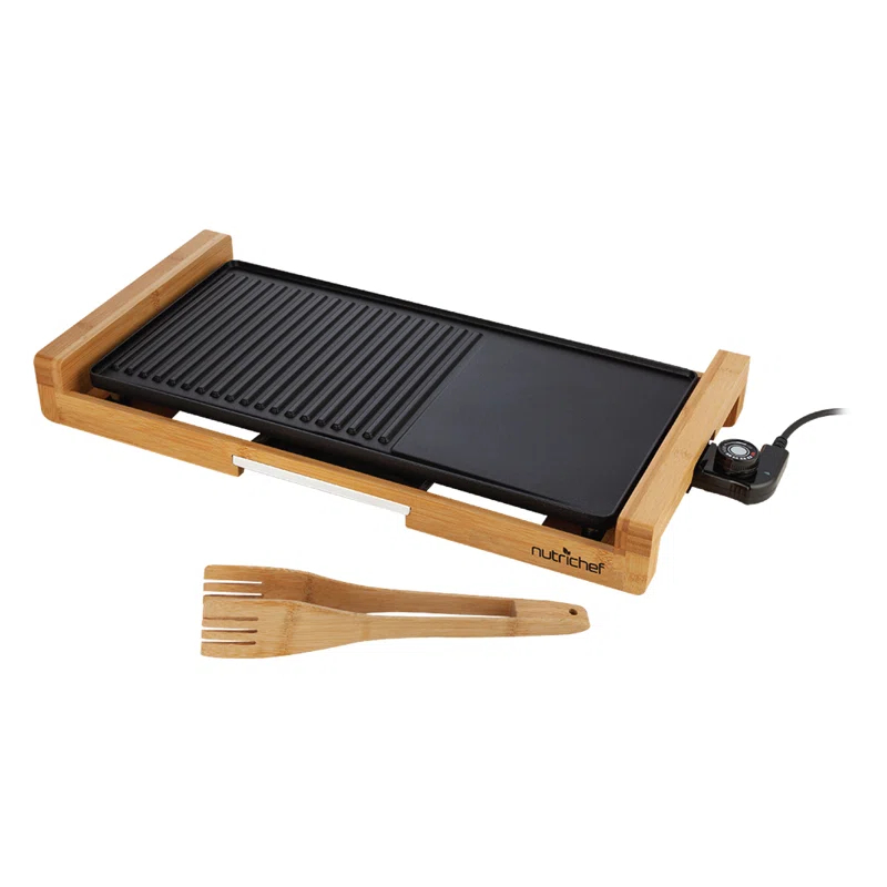 NutriChef NutriChef 2.95'' Smokeless Non Stick Electric Grill