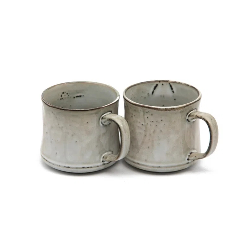 kook Kook 20 Oz. Glazed Coffee Mugs (Set of 2)