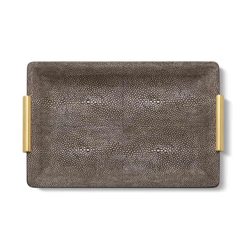 AERIN Shagreen Tray
