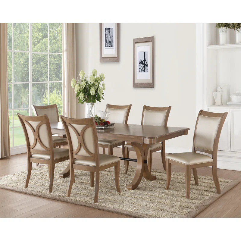 Andrew Home Studio Womack Extendable Dining Table