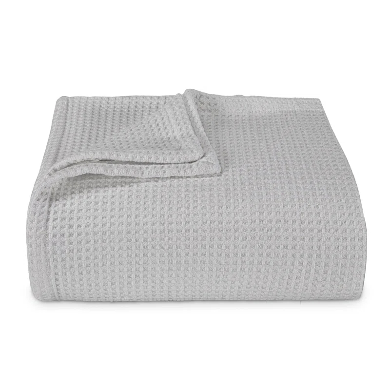 Vera Wang Vera Wang Waffleweave Cotton Blanket