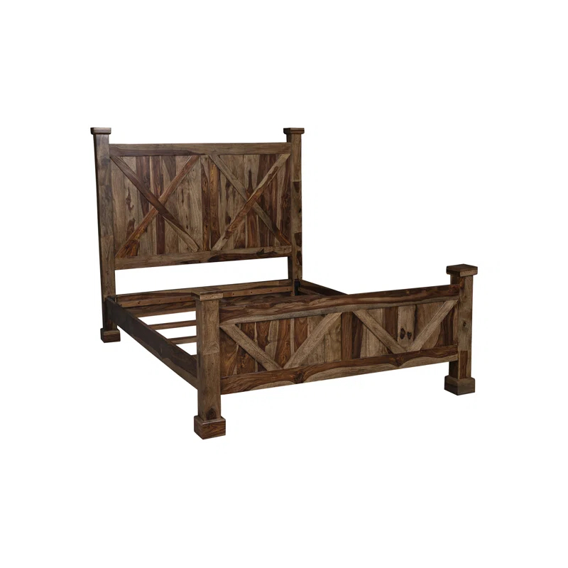 Porter Designs Solid Wood Platform Bed