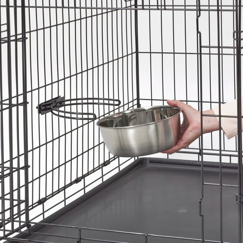 Midwest Homes For Pets MidWest Homes for Pets Snap'y Fit Stainless Steel Food Bowl / Pet Bowl