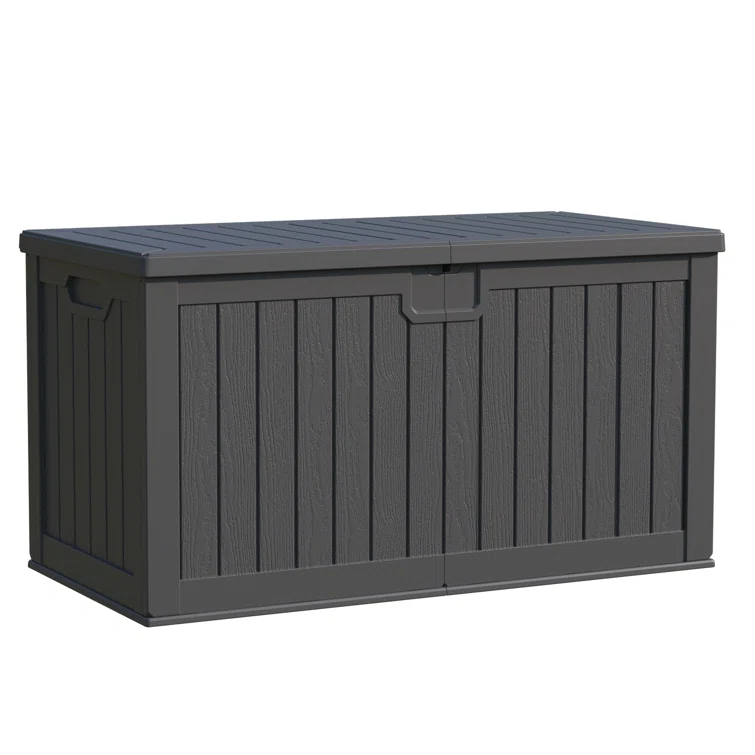 Patiowell 230 Gallons Water Resistant Resin Lockable Deck Box