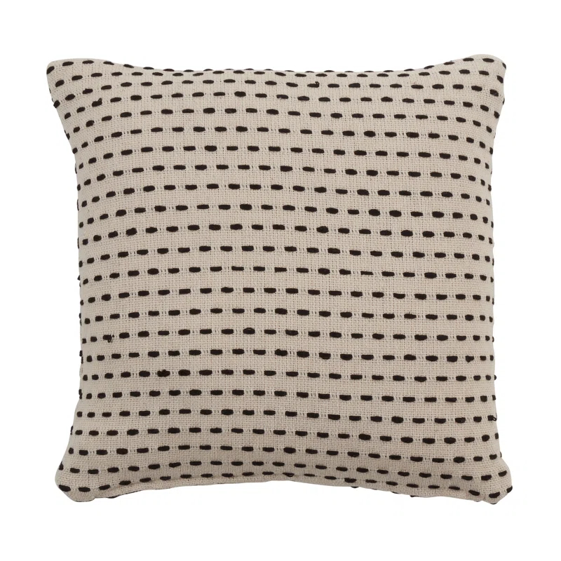 Saro Macklin Collection Cotton Throw Pillow
