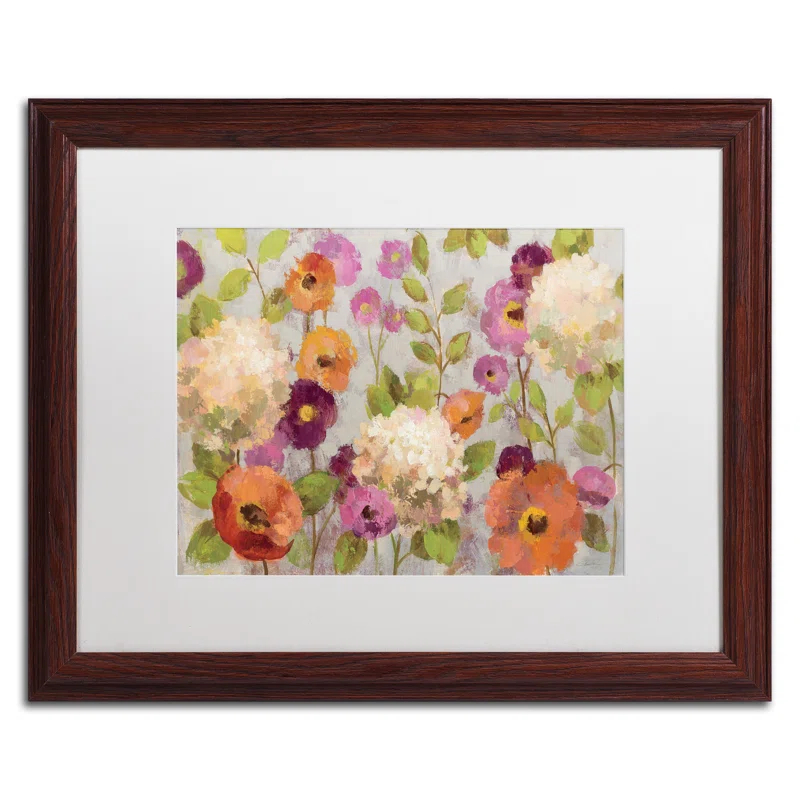 Trademark Fine Art " Hydrangeas And Anemones " by Silvia Vassileva