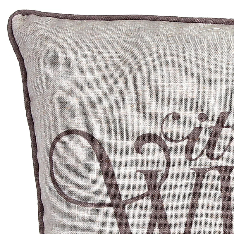 Jordan Manufacturing 18" x 18" Indoor Throw Pillow