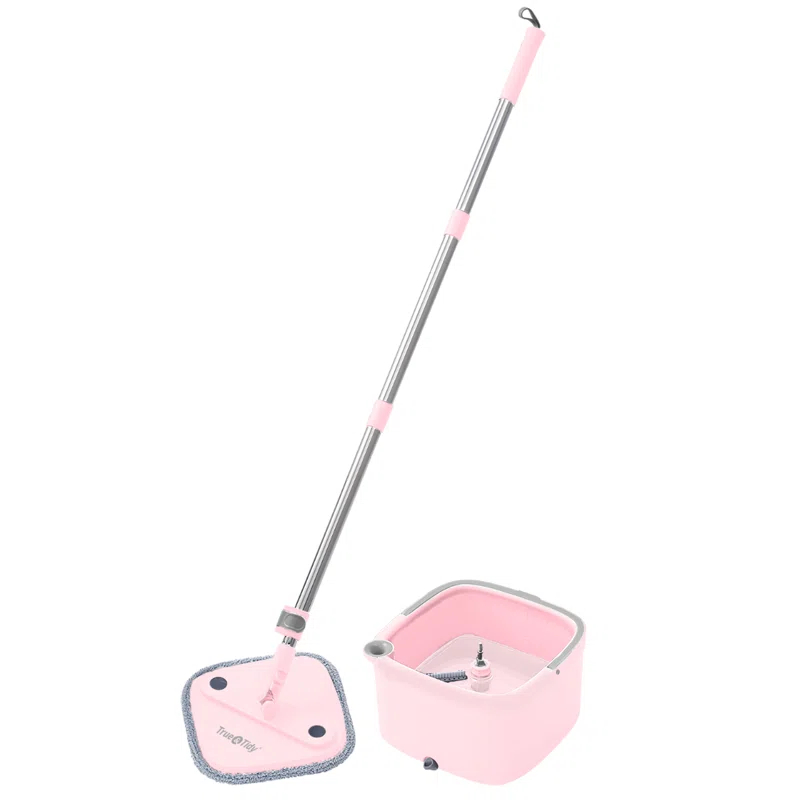 True & Tidy True & Tidy Trueclean Mop & Bucket System, Rose