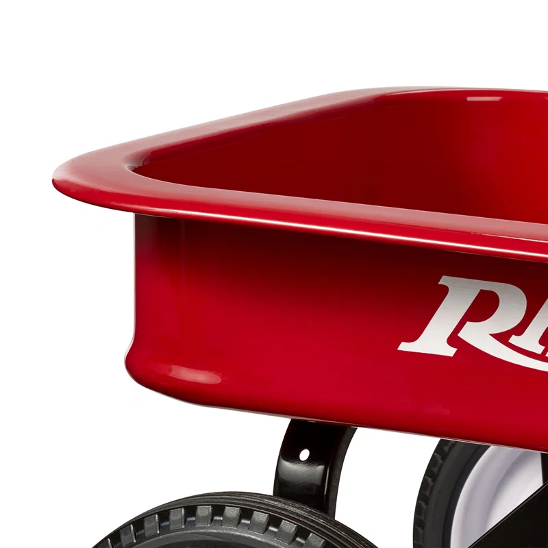 Radio Flyer Full-Size All-Terrain Steel and Wood Pull Food & Drink Server