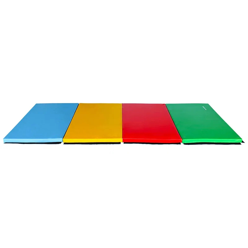 BalanceFrom Fitness BalanceFrom Fitness All Purpose Folding Gymnastics Gym Exercise Mat for Yoga, Aerobics, Pilates, and Martial Arts