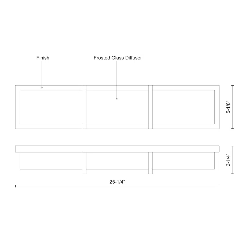 Kuzco Lighting Watford Dimmable LED Bath Bar